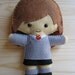 hermione plush doll