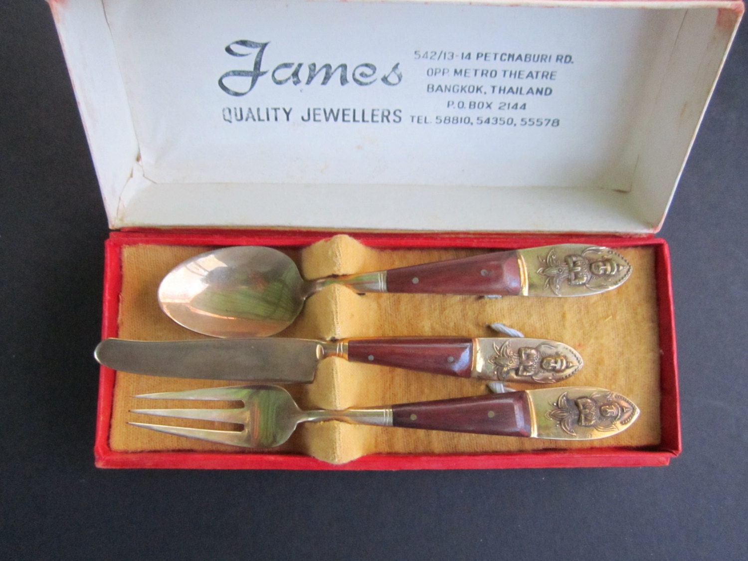 James Quality Jewellers Flatware Set Bangkok Thailand Siam