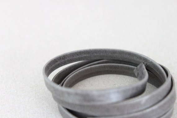 grey leather strap