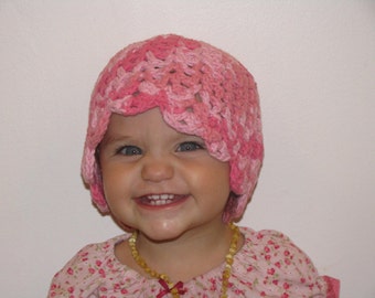 Toddler Crochet Cloche