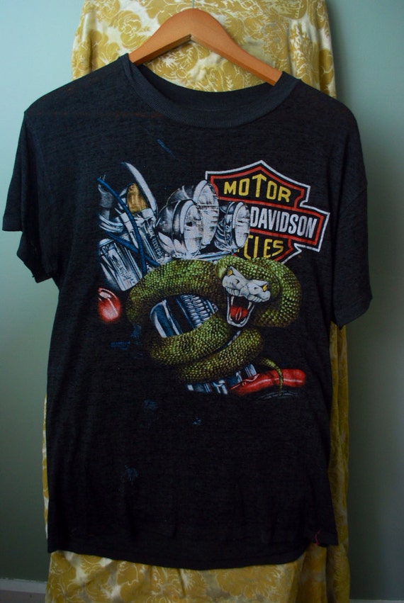 Vintage harley davidson t shirts for sale quarter