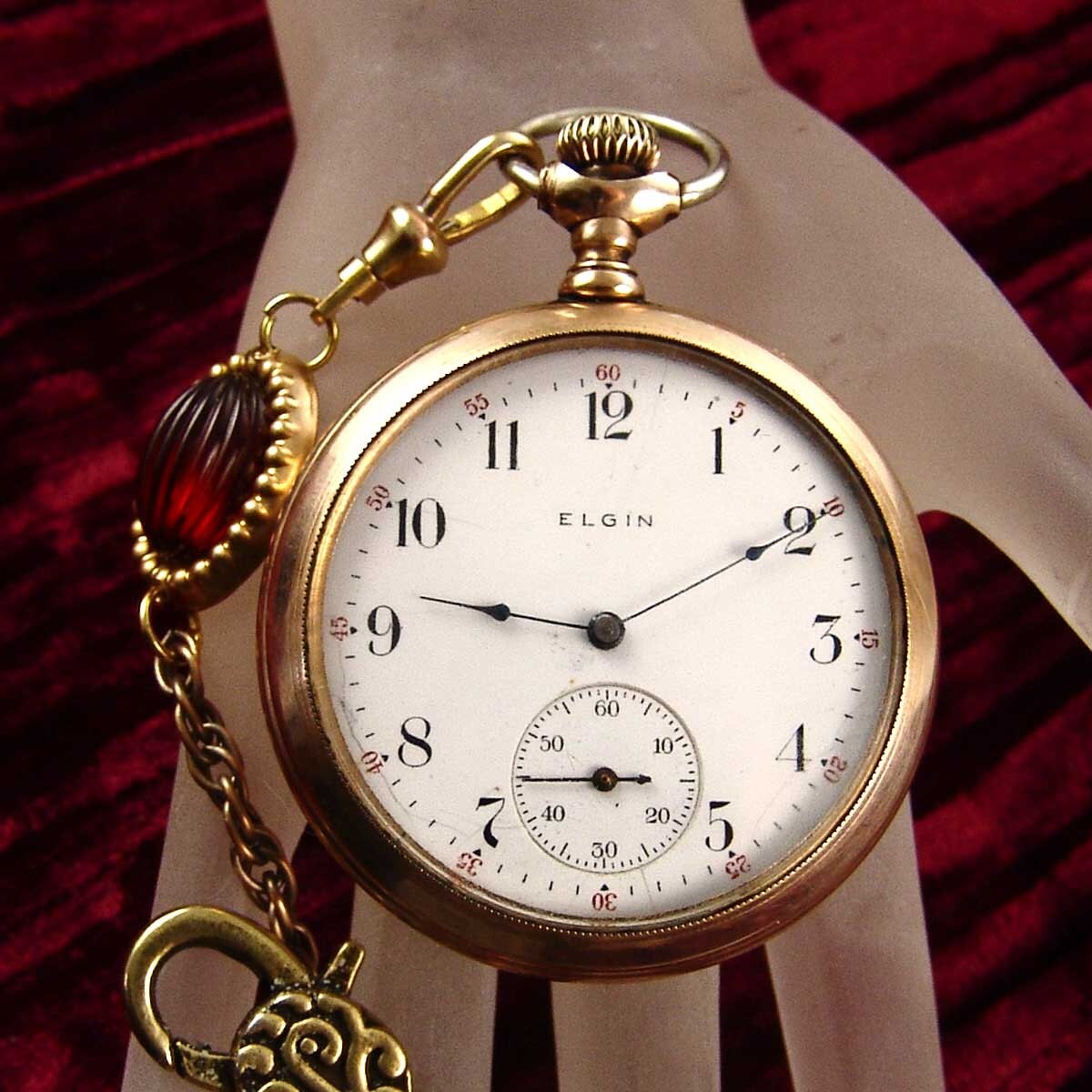 Antique 1905 Elgin Pocket Watch Men's 16s 15 Jewel wind