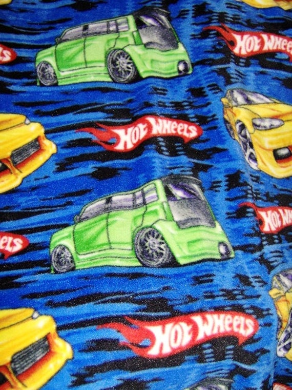 Hot Wheels Cars Fleece Blanket