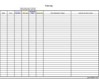 Diabetes Journal / Diabetic Log / Diabetes / Printable