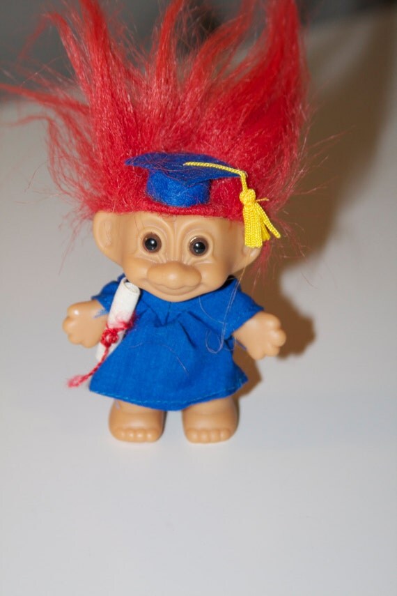 graduation troll doll