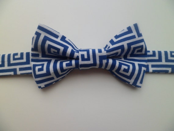 Cobalt Blue Bow Tie Photo Prop by LogansBowtieBoutique on Etsy