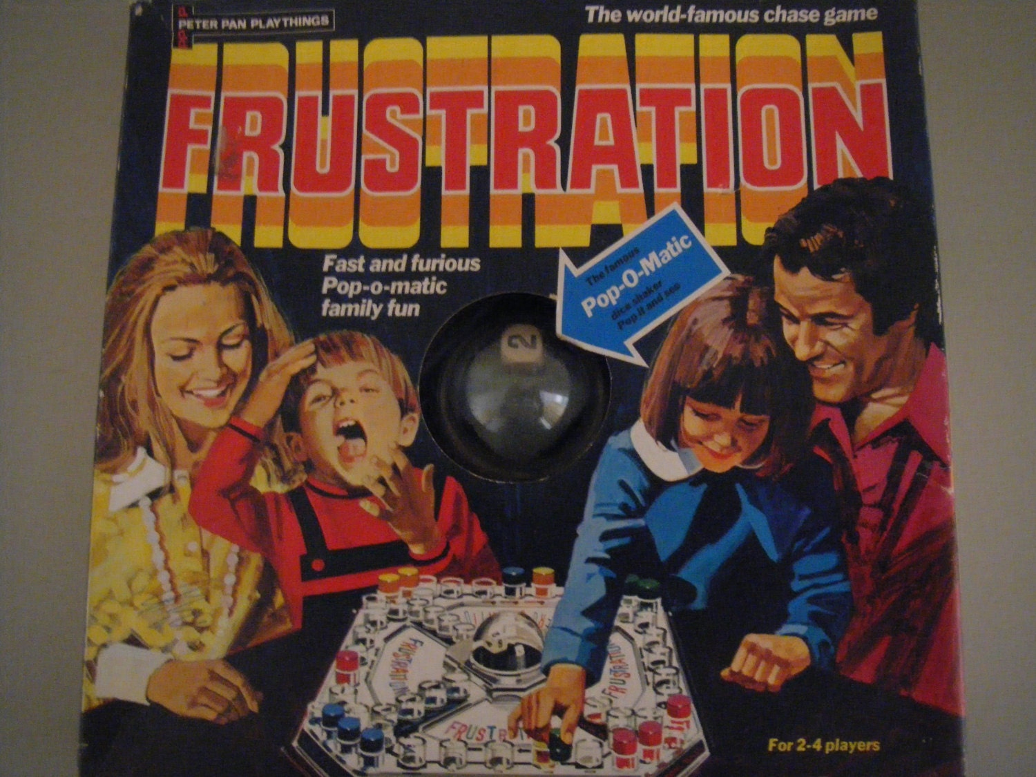 SALE Vintage Frustration Board Game Complete 1970s 70s