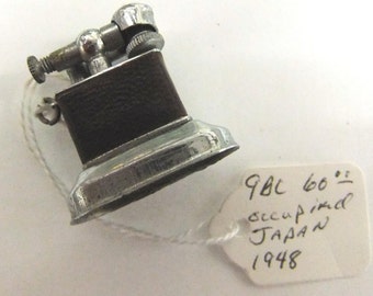 Occupied Japan Cigarette Lighter Vintage 1948 Miniature Cigarette Lighter - 1948 Miniature Lighter Occupied Japan