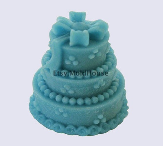 Birthday Wedding Cake 3D Flexible Silicone Mold Silicone Mould