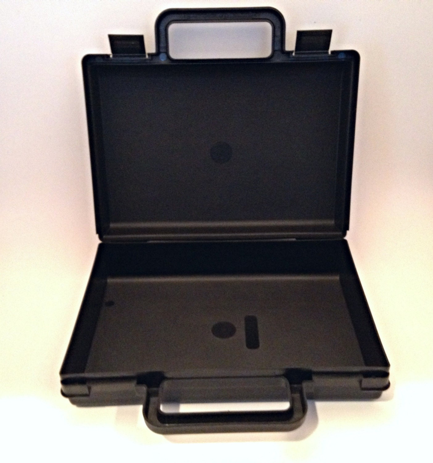 Silver Ring Security Briefcase with Badge by MissionUnboxable