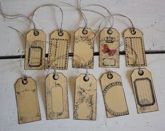Etiquette Tag vintage à personnaliser