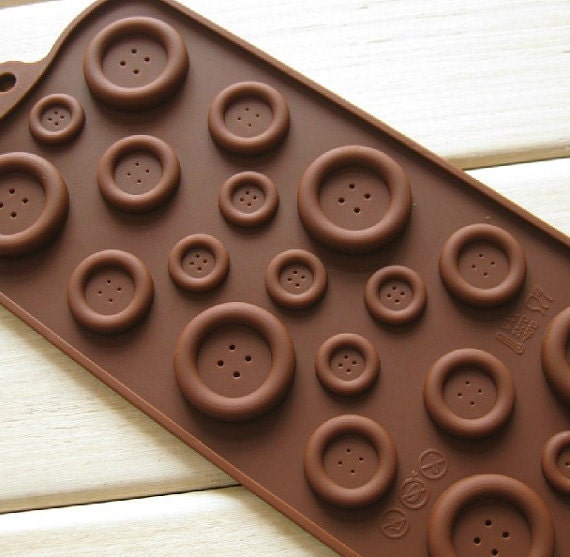 15-Buttons Flexible Silicone Mold For Handmade Soap Cake Mold Chocolate Mould Candle Candy Chocolate Cake DIY Fimo Resin Crafts