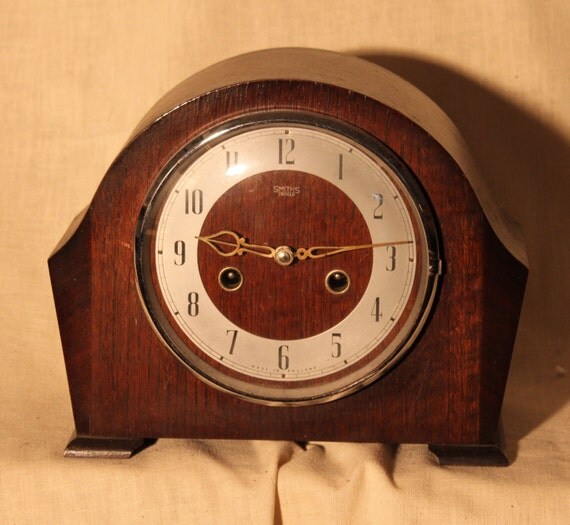 Smith Enfield English Mantel Clock