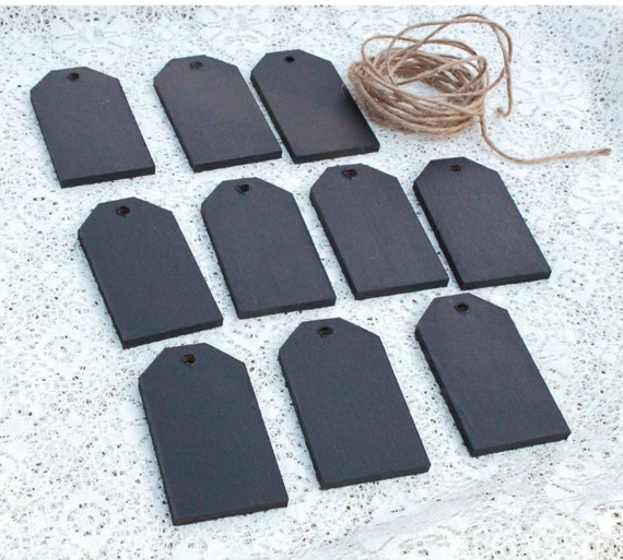 Chalkboard tags Mini Chalkboard labels Rustic by LoweryDesigns