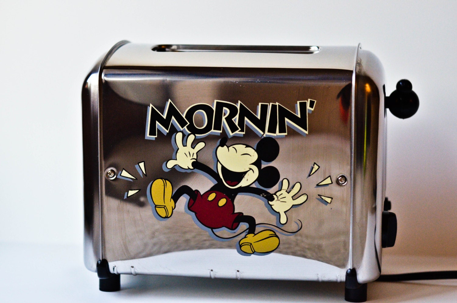 Vintage 50s Inspired Mickey Mouse Musical Toaster