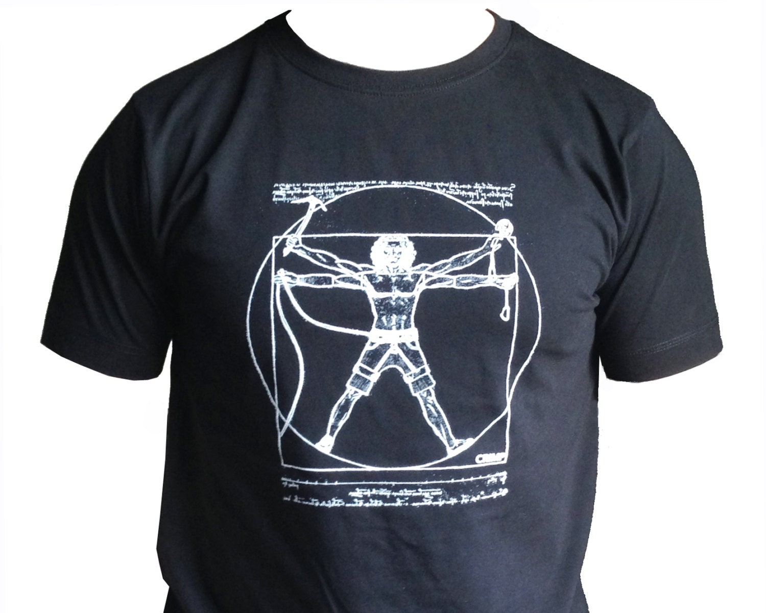 Rock Climbing Tshirt Crimp Universal Climber Black