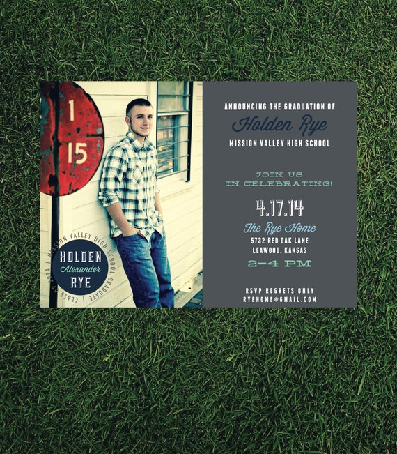 Graduation Invitations For Boys 2