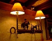 Wall Light-Western Scene ...