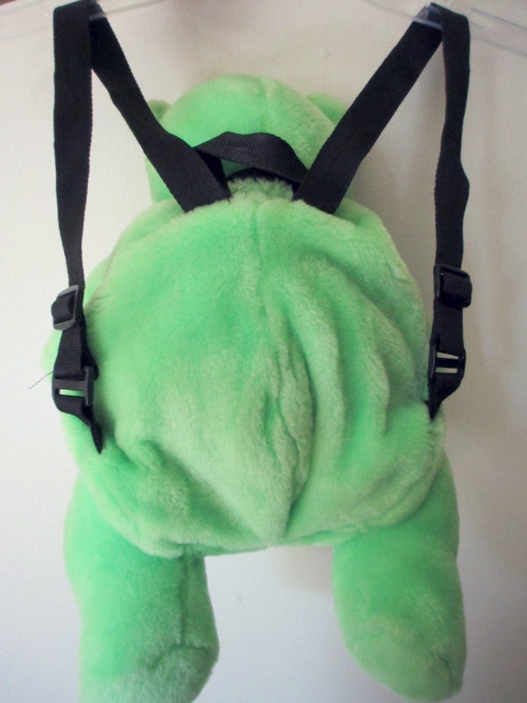 neon green teddy