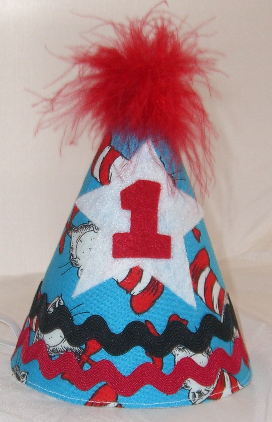 Baby Boy/ Toddler Dr. Seuss Cat In The Hat Cake Smash Outfit