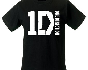 one direction black shirt