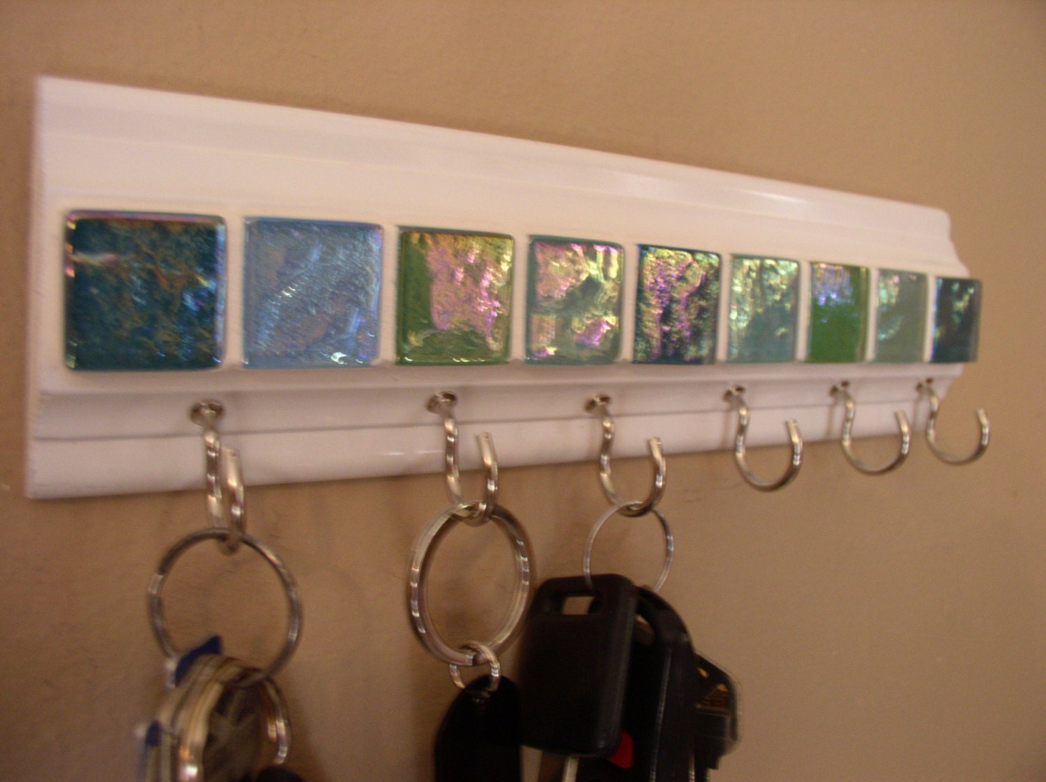 Wall Rack For Keys Other Necessities The Colors Of Sea Glass   Il Fullxfull.511914200 G0nv 