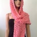 ELZA INSTANT SHAWL - ROSE PEACH