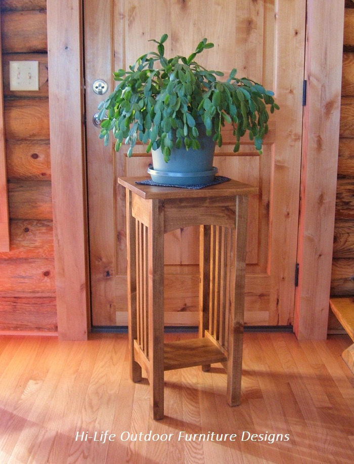 Palisade Plant Stand Mission Arts & Crafts Style Indoor Accent