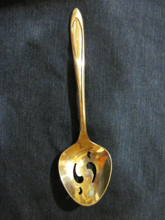 Items similar to Meriden Silverplate Relish Spoon First Lady Pattern