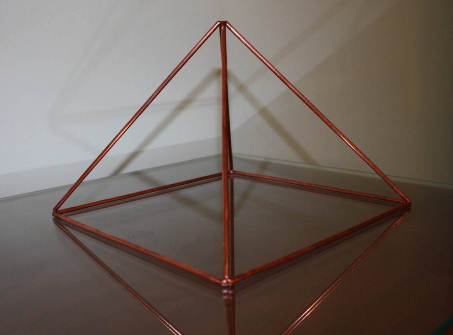 9 inch Copper Pyramid by DzinesbyLACE on Etsy