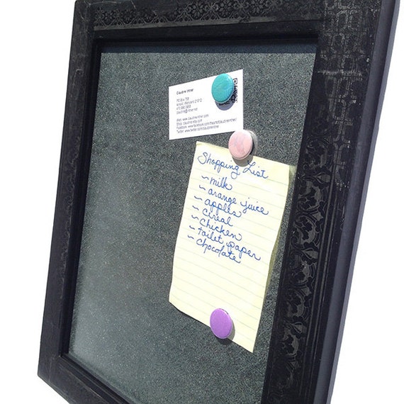 Black Metal Board Bulletin Board