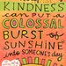Little Spark of Kindness (8x10 doodle print)