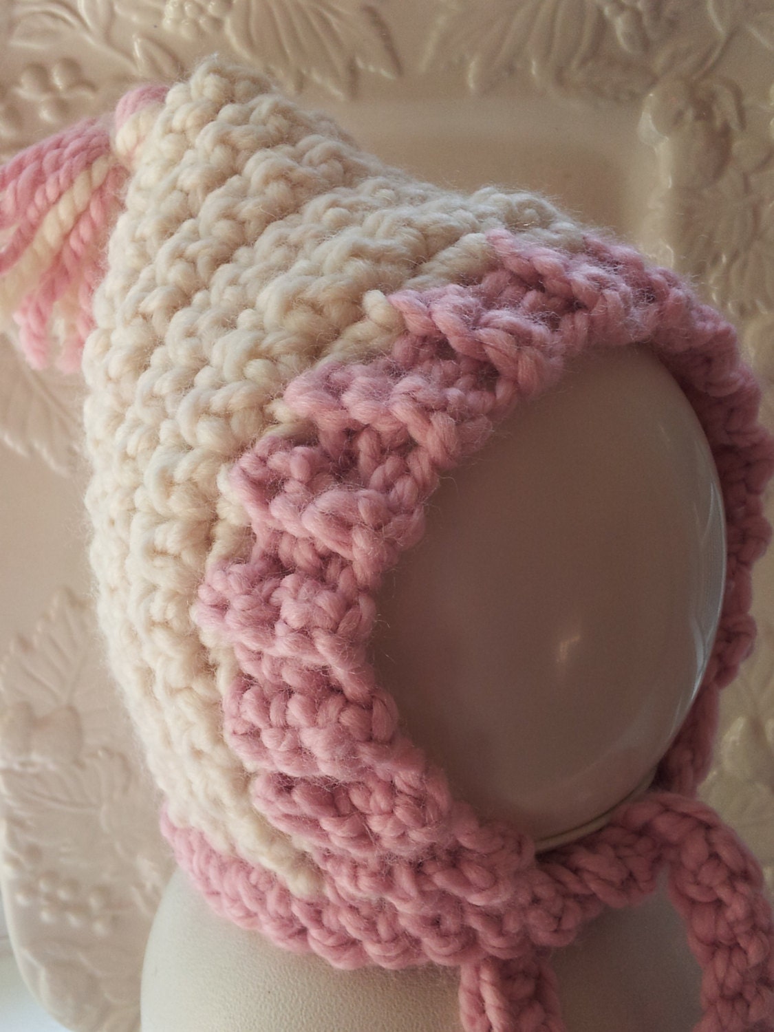 Download Crochet Pixie Bonnet crochet pattern pdf Sizes newborn