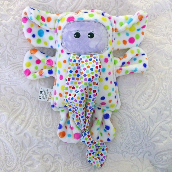 polka dot elephant stuffed animal