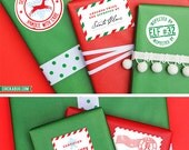 Santa's Workshop Gift Stickers - Set of 15 Il_170x135