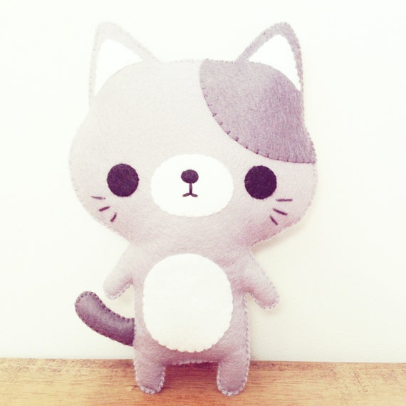 Cat stuffed toy cat plush kawaii cat plushie
