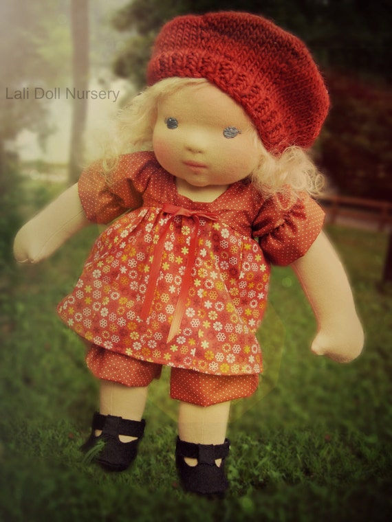 1/2 yard Doll Skin Fabric Cotton interlock waldorf dolls and