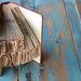 Te Quiero - Essentials of Spanish with Readings - Folded Book Art - Recycled, Repurposed, Reclaimed - Wedding, Paper Anniversary, Birthday