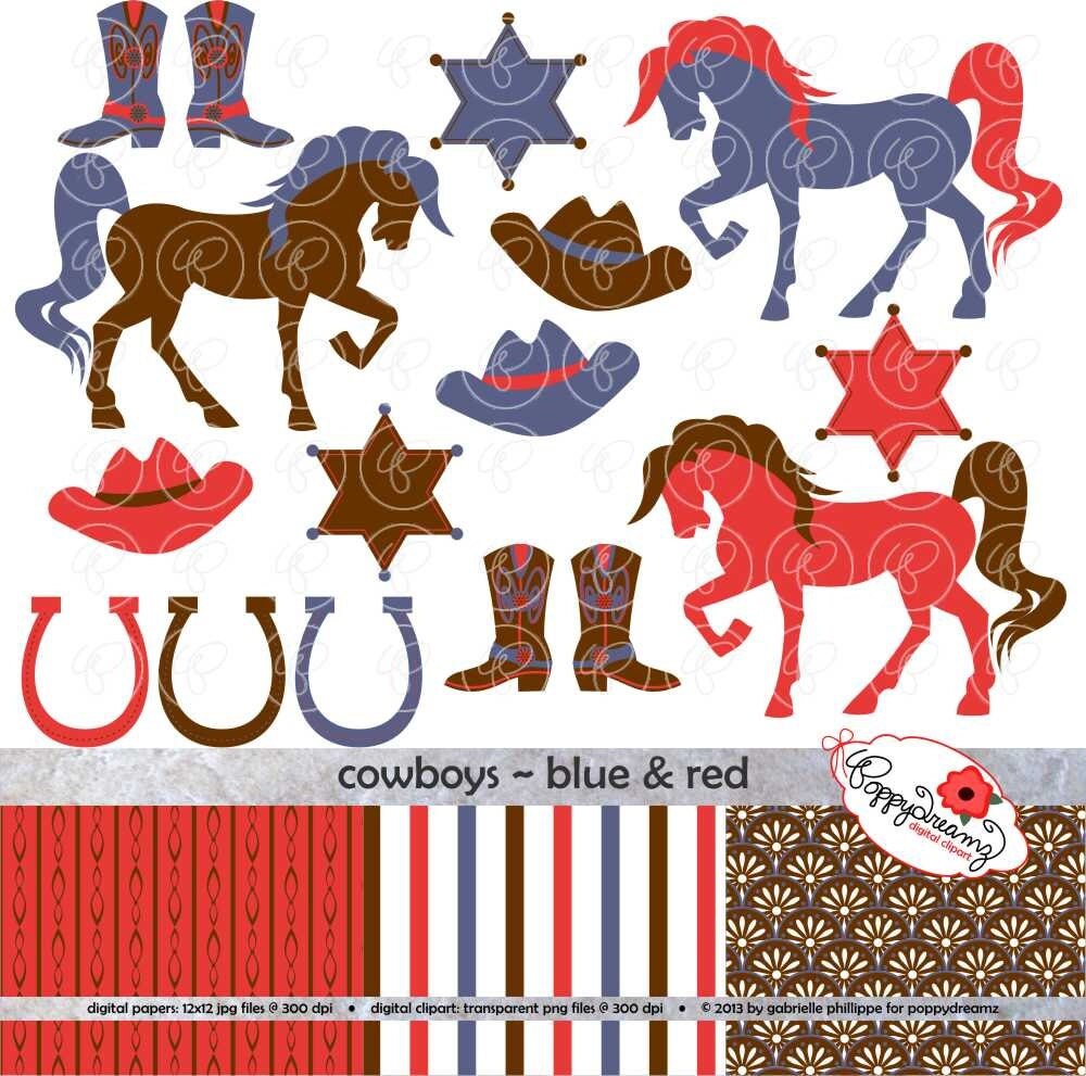 Cowboy Birthday Clip Art