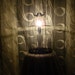 Anthropologie inspired bird cage table lamp with milk glass centerpiece and love birds