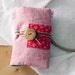 Travel sewing kit zakka style, embroidery kit, pin cushion, sewing kit. Linen and selected designers fabrics. Ready to ship.