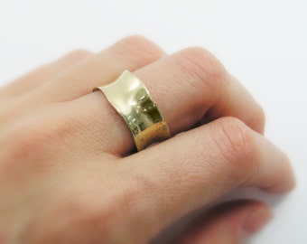 wedding ring bamboo pattern