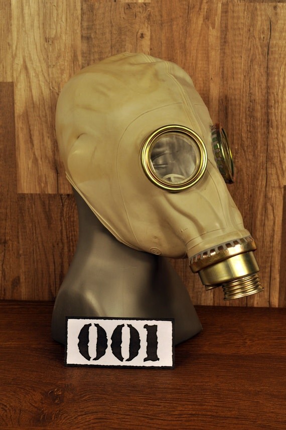 Vintage Gas Mask by PixelRooster on Etsy