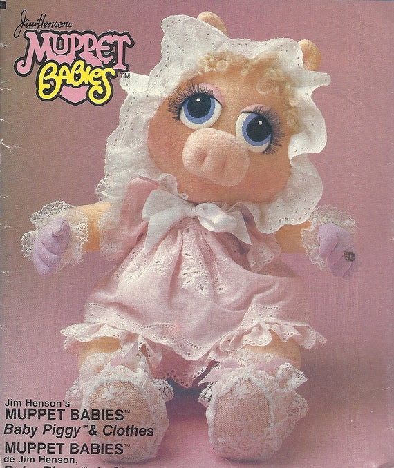 miss piggy muppet doll