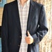 Mens Navy Blue Blazer 40R Vintage Jack Nicklaus Sport Coat