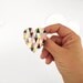 Heart Brooch Geometric