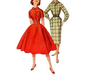 McCall's 5264 Sewing Pattern 50s Girls by AdeleBeeAnnPatterns