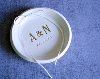 Ring Bearer Bowl - Personalized - Gift Bagged & Ready to Give