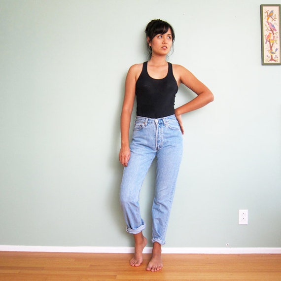 levi boyfriend jeans high waisted