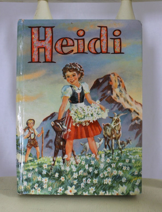 Vintage Heidi Book 1945 